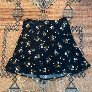 Reformation flounce mini skirt new without tags